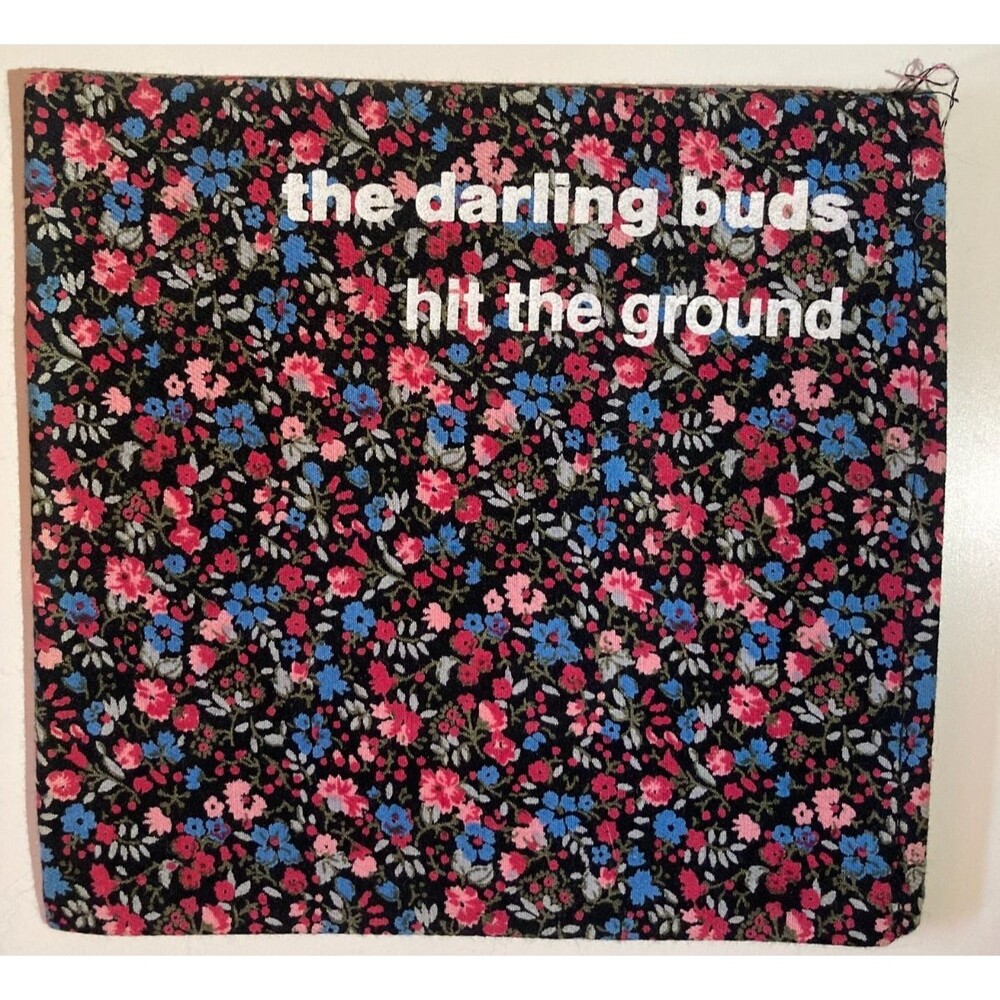DARLING BUDS Hit The Ground (1989 ) 7" Vinyl UK IMPORT Ltd Cloth Fabric Sleeve
